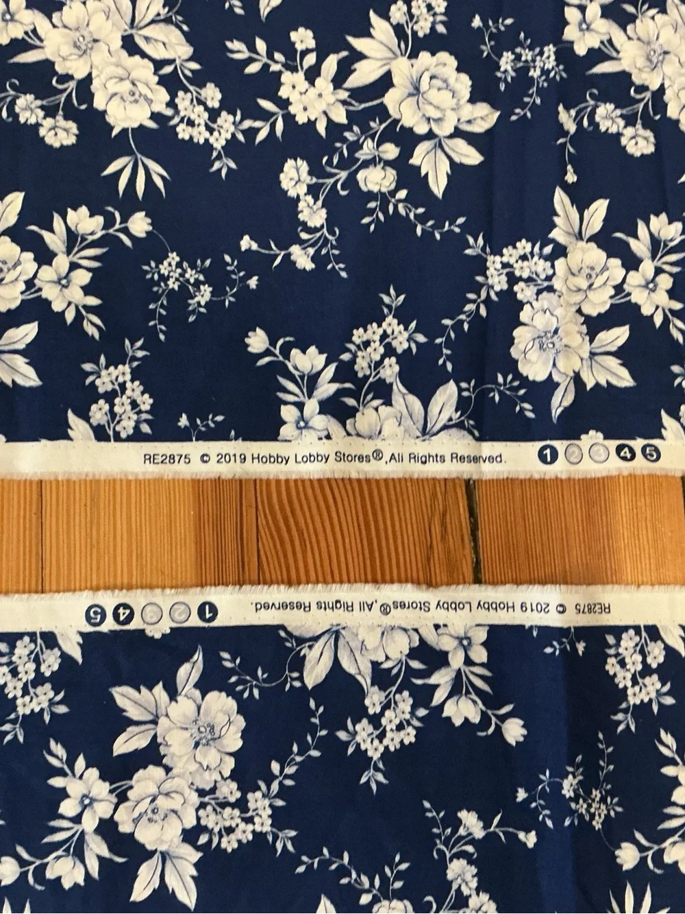 2 Large Fabric Panels New!